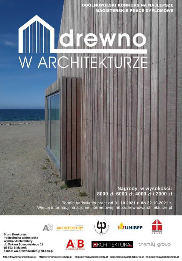 Drewno w Architekturze – konkurs