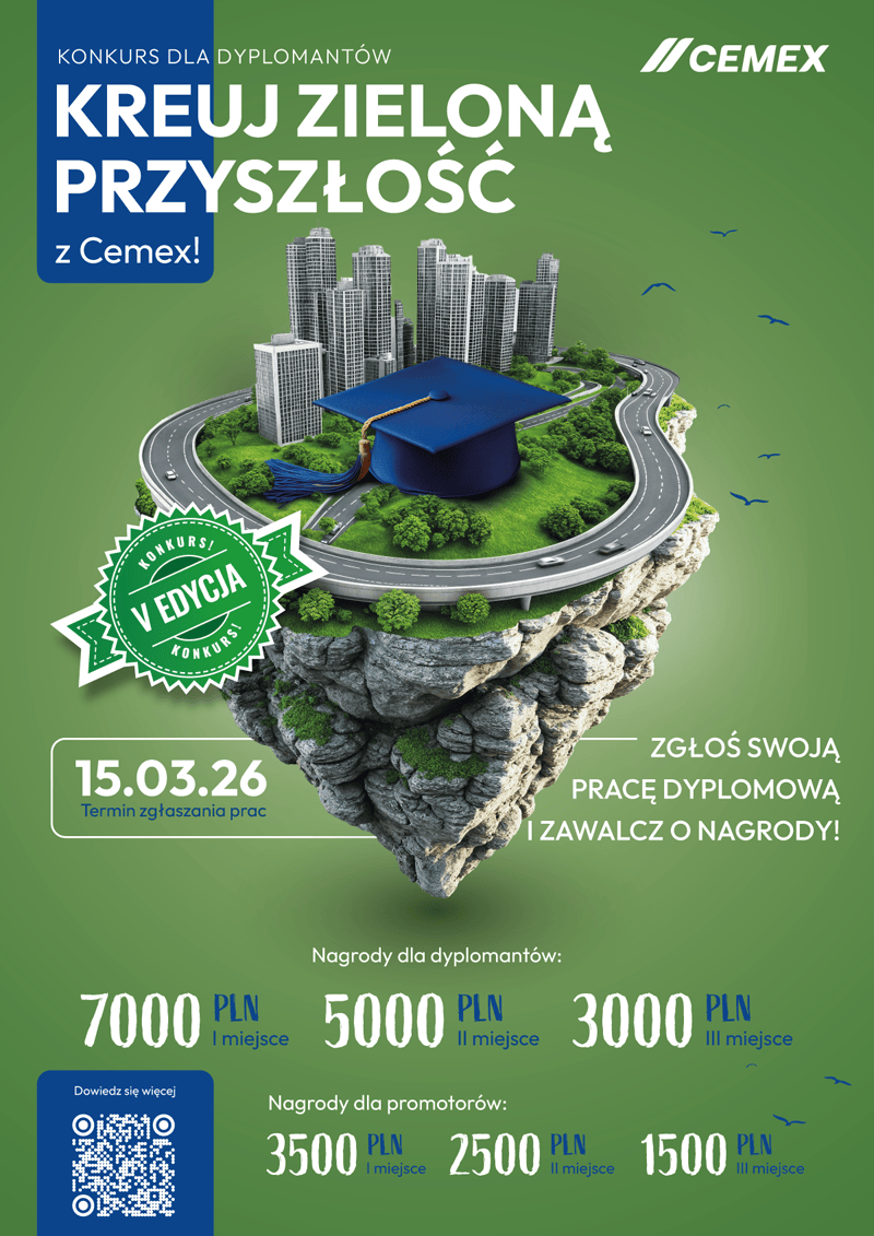 V edycja konkursu „Kreuj zieloną przyszłość z Cemex”