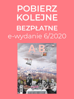 Okładka magazynu "A&B" z 2020 roku, z tekstem "Pobierz kolejne bezpłatne e-wydanie 6/2020".