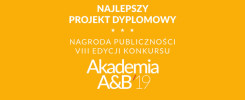 Najlepszy projekt dyplomowy, Nagroda Publiczności VIII edycji konkursu Akademia A&B '19.