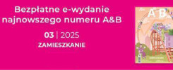 Darmowe e-wydanie najnowszego numeru A&B 03 | 2025. Okładka magazynu z kolejką górską.
