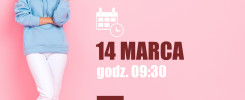 Plakat informuje o Dniu Młodego Inżyniera 14 marca o 09:30 na Politechnice Świętokrzyskiej.