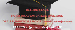 Inauguracja roku akademickiego 2022/2023 dla studentów studiów stacjonarnych. Wydział Budownictwa i Architektury.