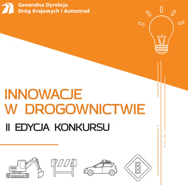 Grafika promuje II edycję konkursu "Innowacje w Drogownictwie".