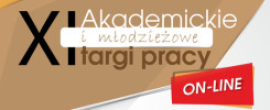 XII Akademickie i młodzieżowe targi pracy ON-LINE.